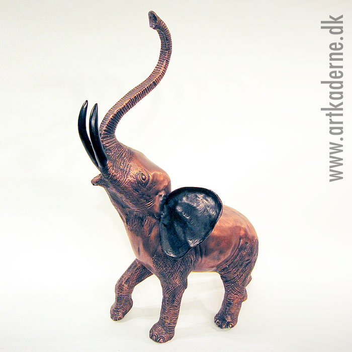 Stor Bronze elefantfigur 70 cm - UDSOLGT! - klik og se flere detaljer på denne vare