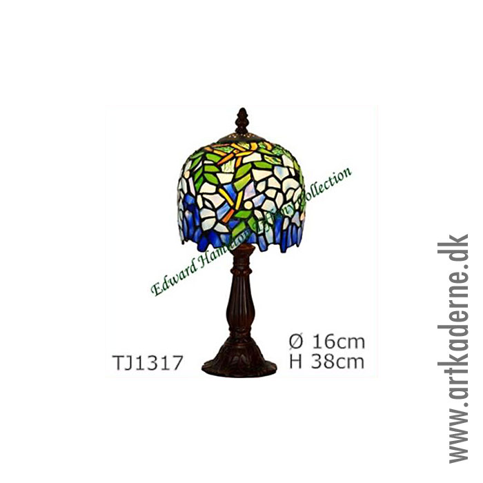 Tiffany Bordlampe TJ1317 - UDSOLGT - klik og se flere detaljer på denne vare
