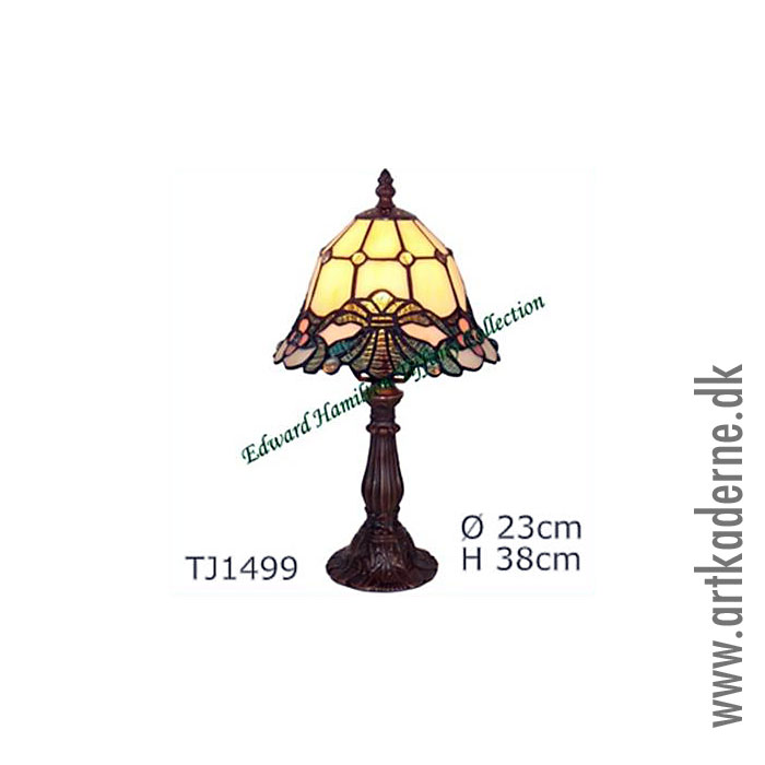 Tiffany Bordlampe TJ1499 - UDSOLGT - klik og se flere detaljer på denne vare
