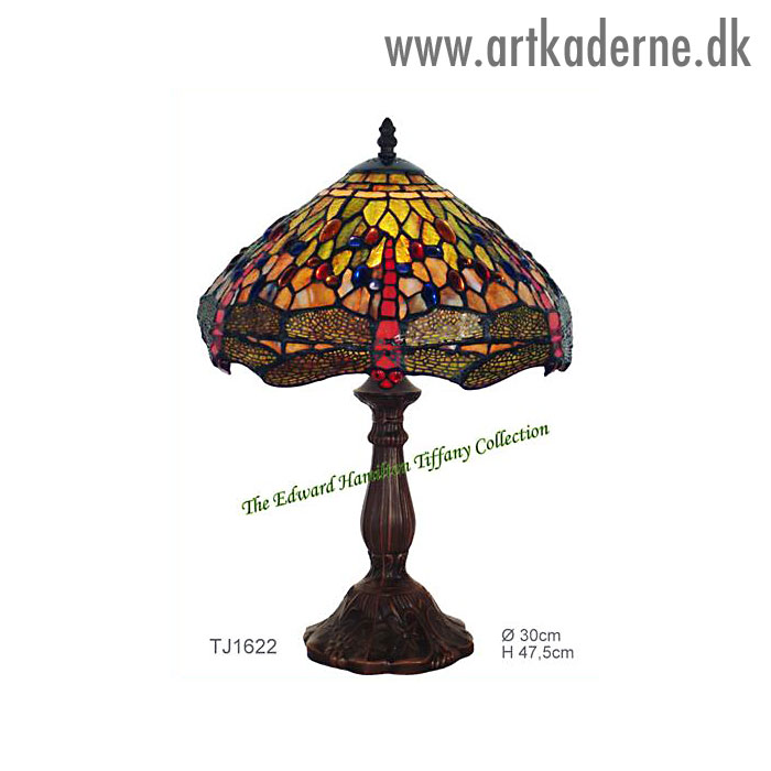 Tiffany Bordlampe TJ 1622 - UDSOLGT - klik og se flere detaljer på denne vare