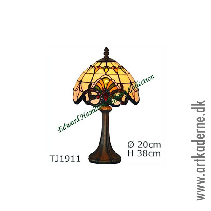 Tiffany Bordlampe TJ1911 - UDSOLGT - klik og se flere detaljer på denne vare