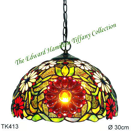 Tiffany Loftslampe 413 - UDSOLGT - klik og se flere detaljer på denne vare