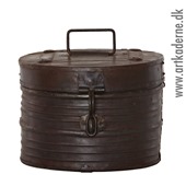 Opbevarings kufferter i jern, Stor - klik og se flere detaljer på denne vare