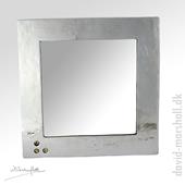 Aluminium Square spejl - klik og se flere detaljer på denne vare